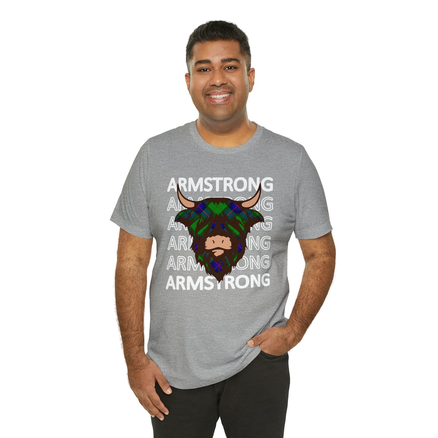 Clan Armstrong | Hairy Coo | Unisex T-Shirt