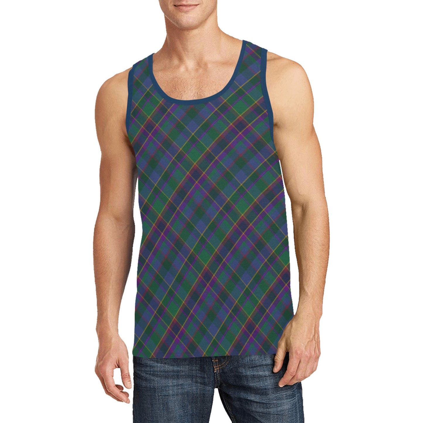 Fourth Fold Tartan Men's Tank Top