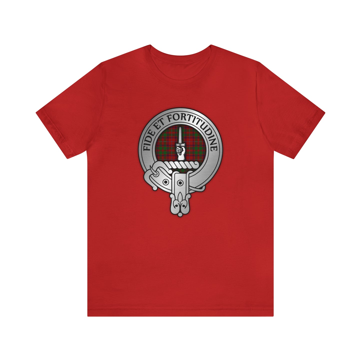 Clan Shaw Crest & Tartan | Unisex T-Shirt