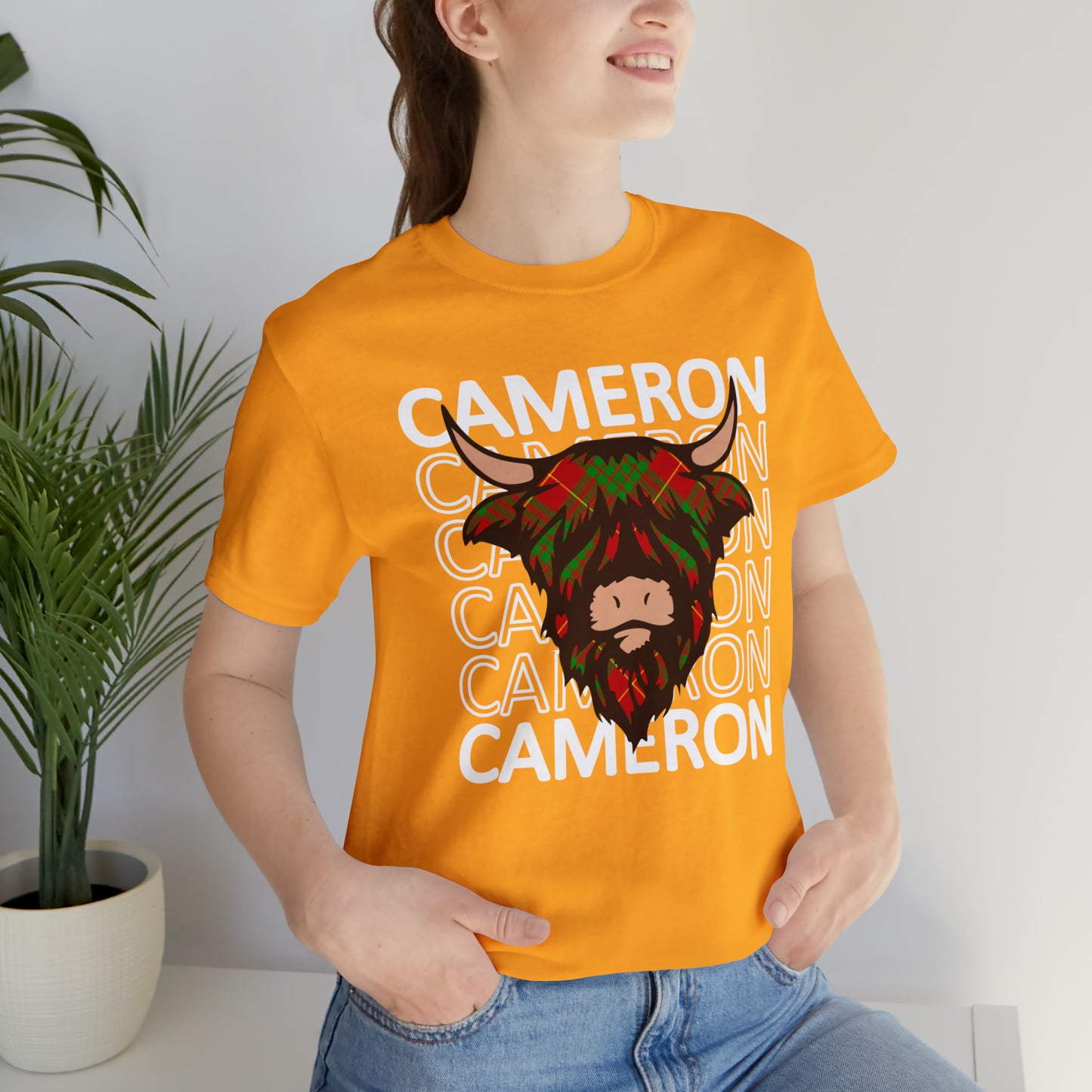 Clan Cameron | Hairy Coo | Unisex T-Shirt