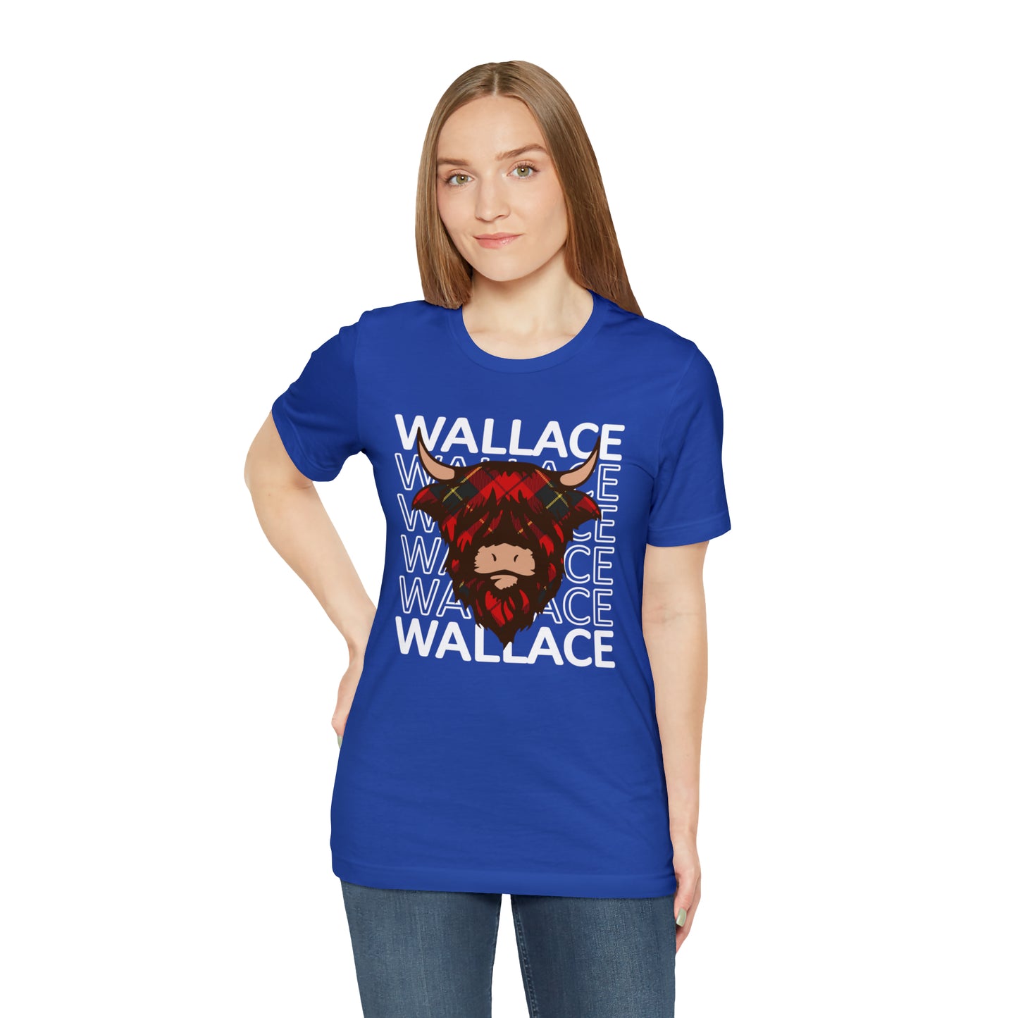 Clan Wallace | Hairy Coo | Unisex T-Shirt