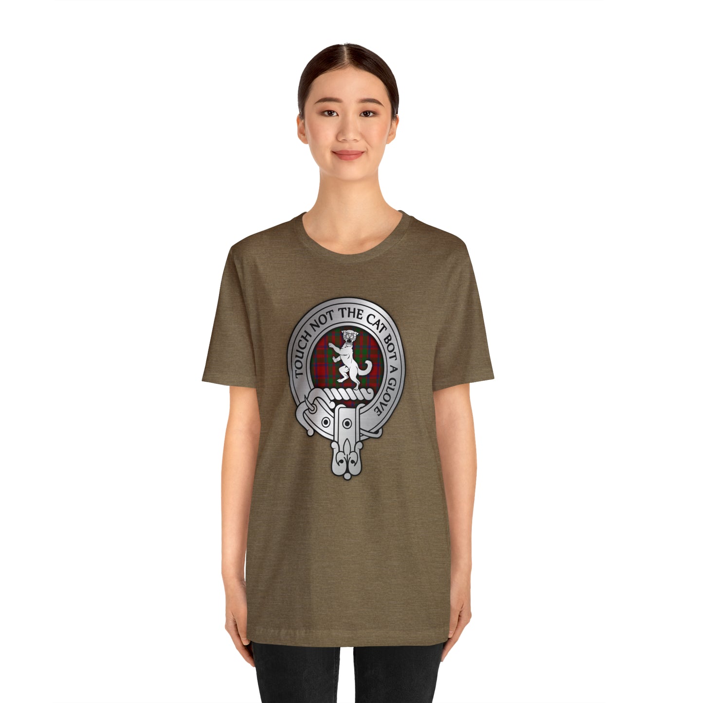 Clan MacIntosh | MacKintosh Crest & Tartan | Unisex T-Shirt