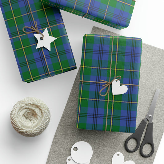 Clan Johnstone Tartan Wrapping Papers