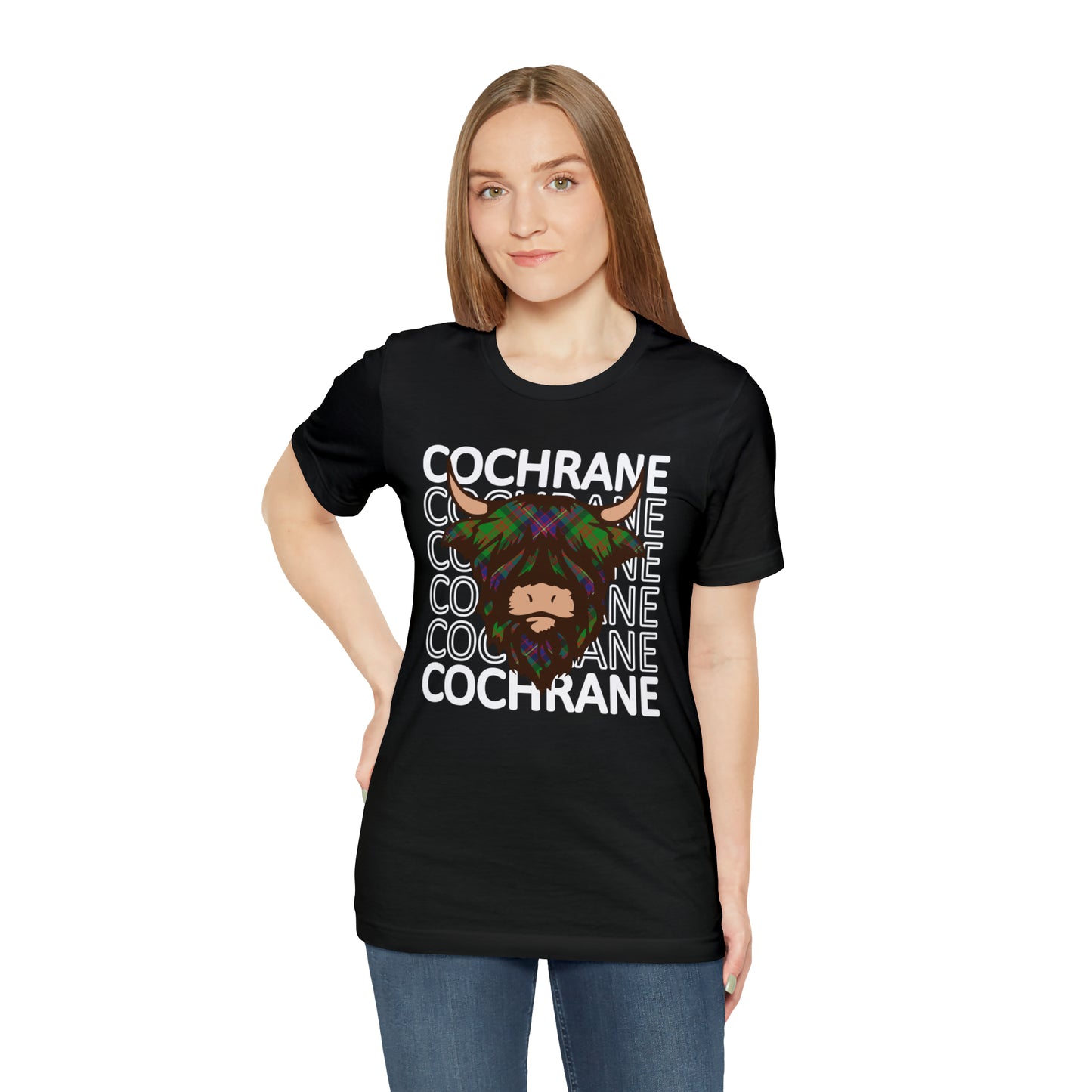 Clan Cochrane | Hairy Coo | Unisex T-Shirt