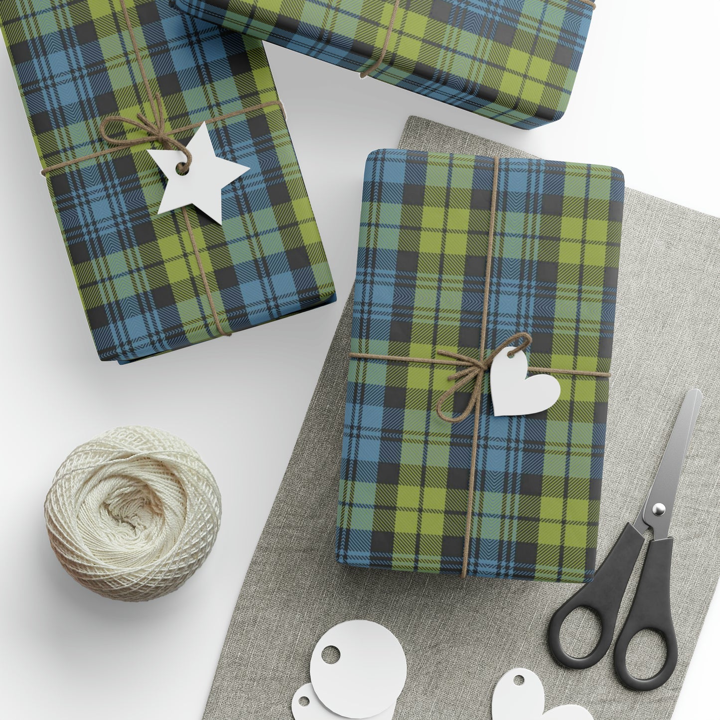 Clan Campbell Tartan Wrapping Papers