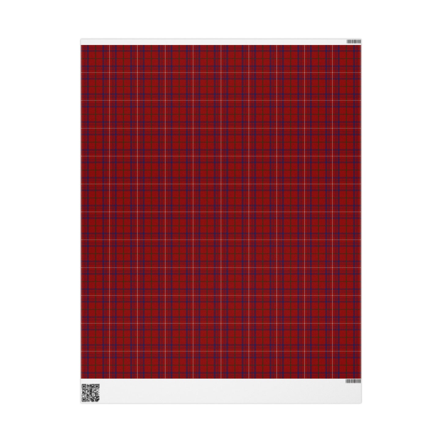 Clan Rose Tartan Wrapping Papers