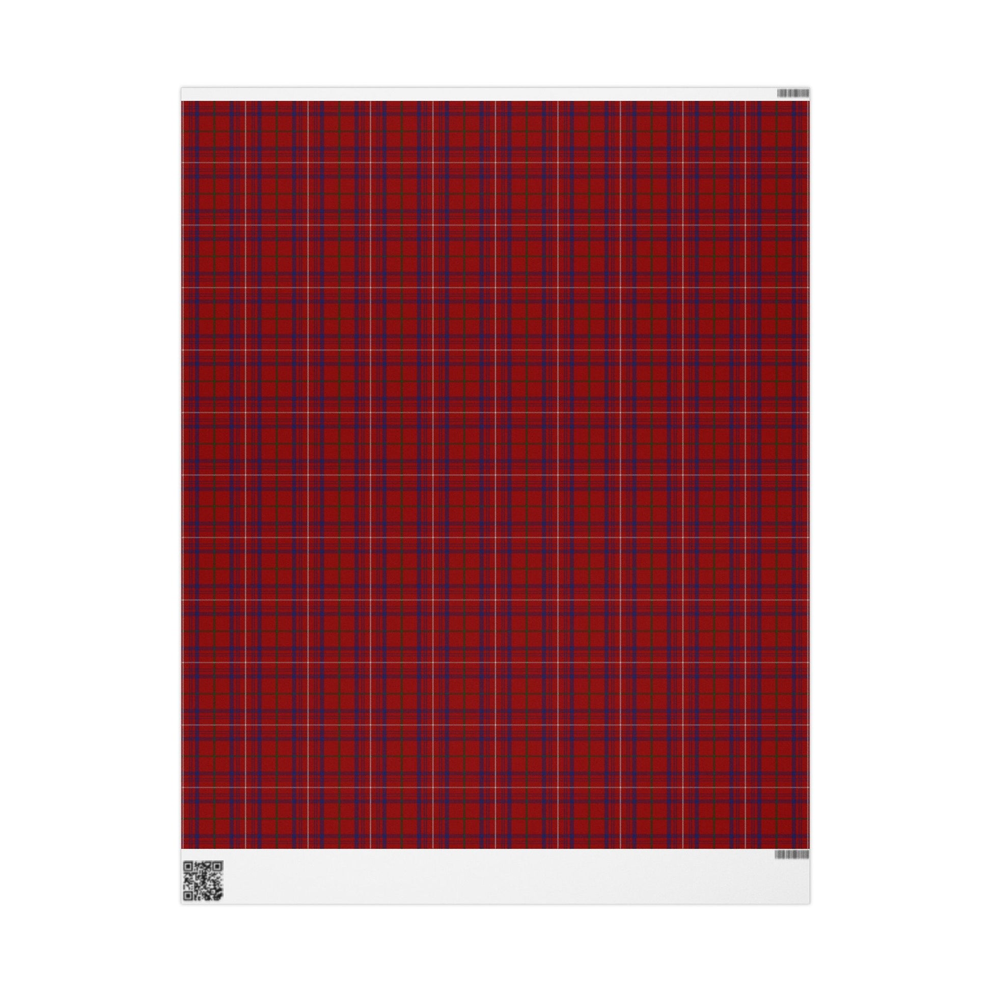 Clan Rose Tartan Wrapping Papers