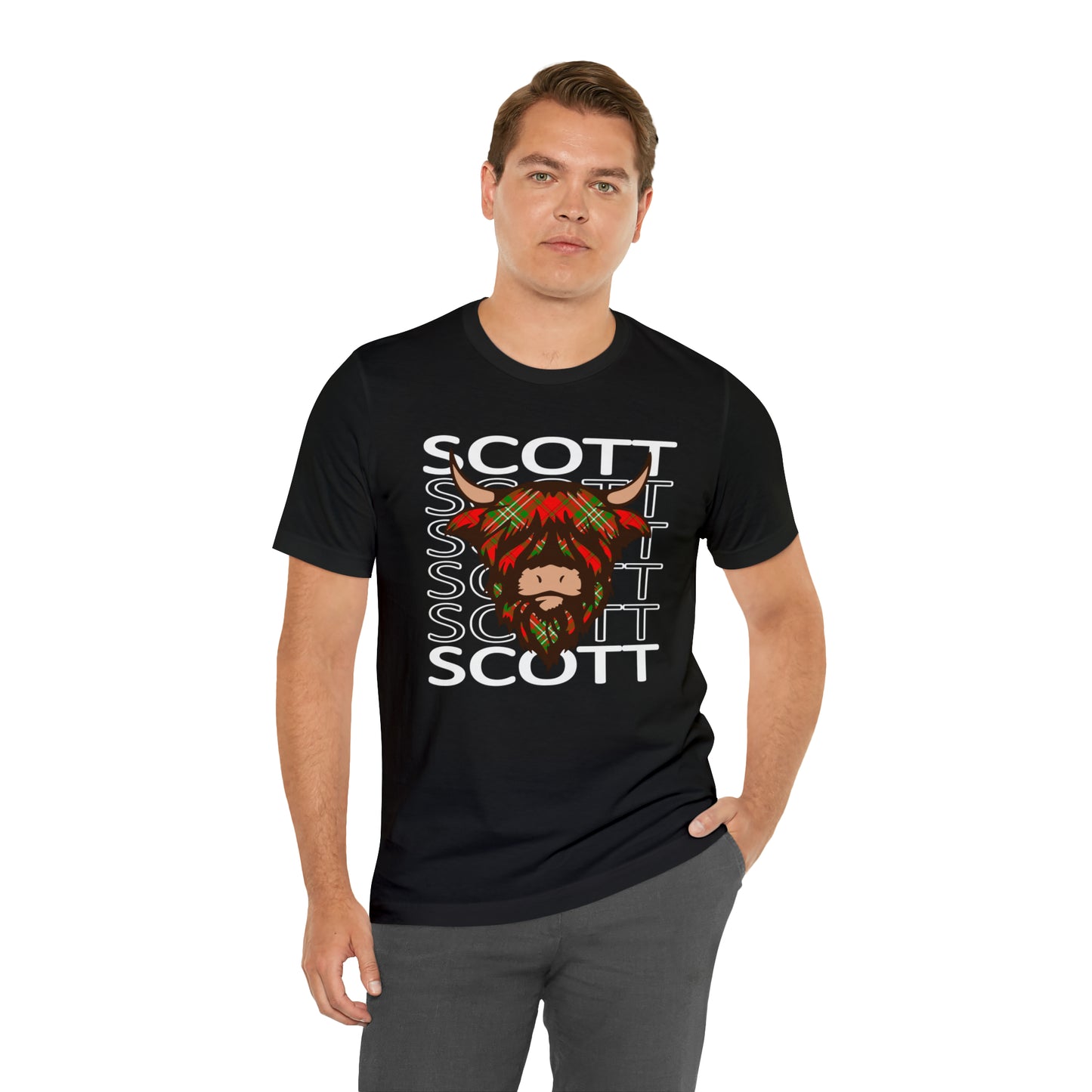 Clan Scott | Hairy Coo | Unisex T-Shirt