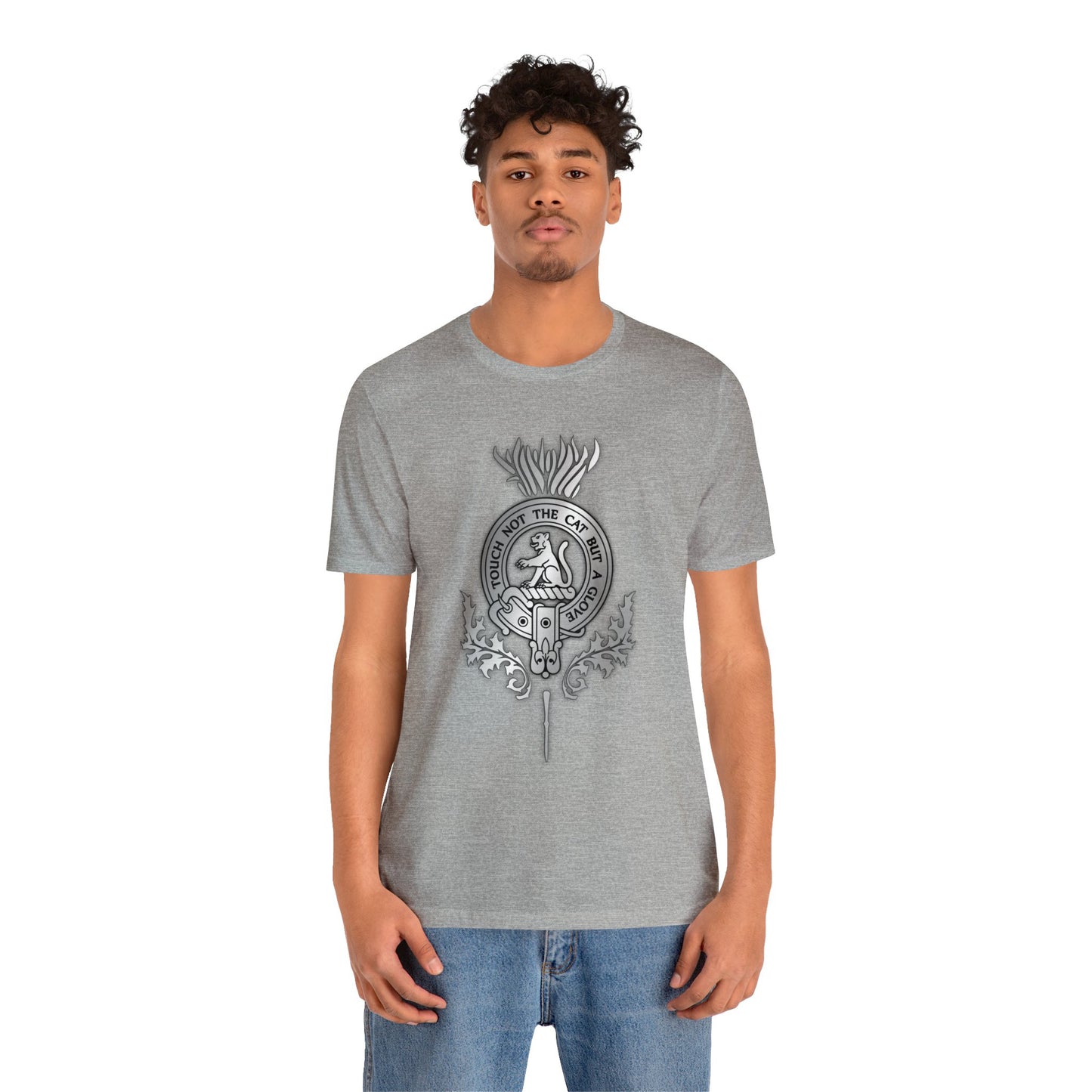 Clan MacPherson Crest & Thistle | Unisex T-Shirt