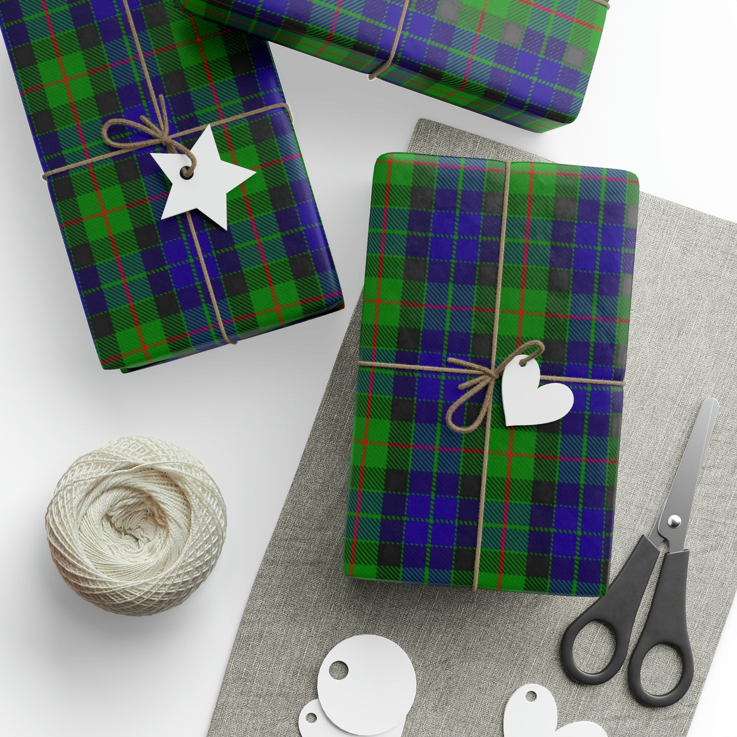 Clan Gunn Tartan Wrapping Papers