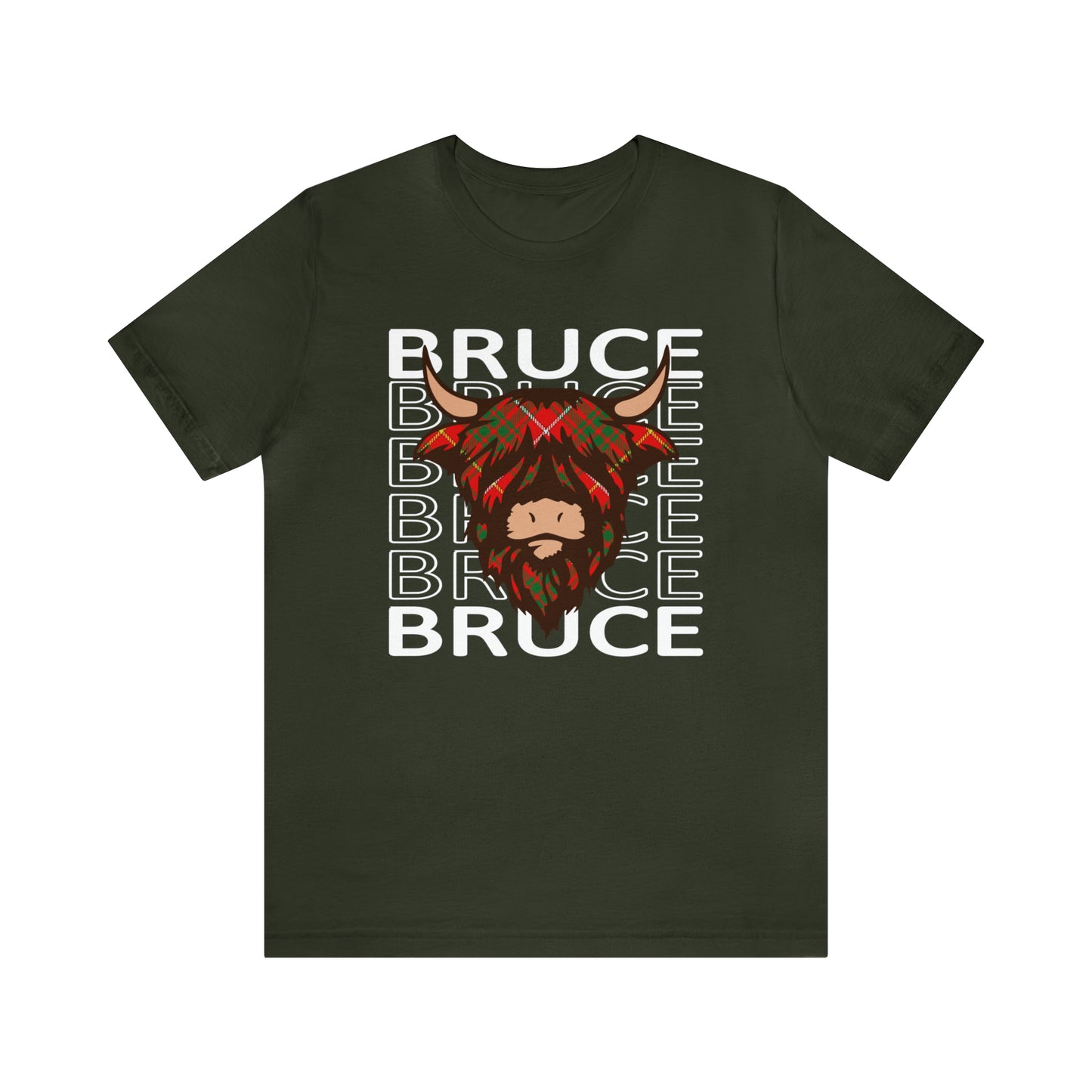 Clan Bruce | Hairy Coo | Unisex T-Shirt