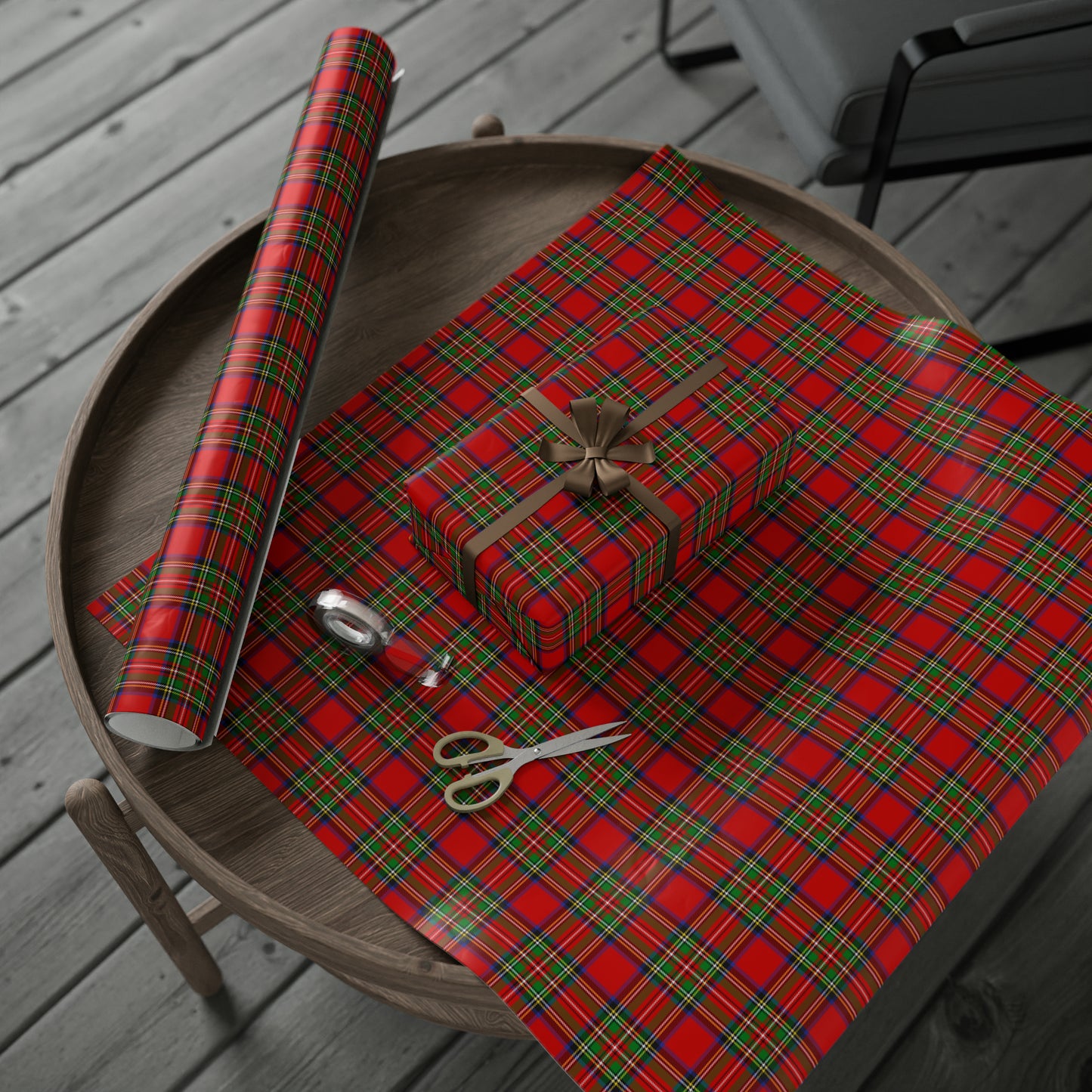 Clan Stewart Tartan Wrapping Papers