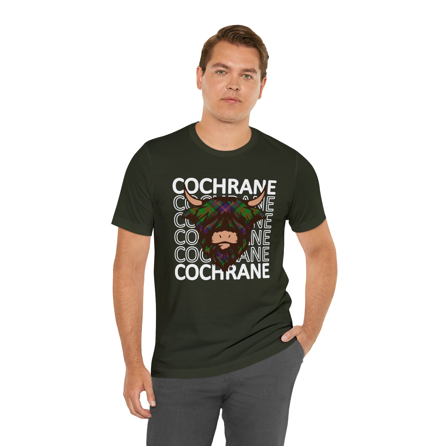 Clan Cochrane | Hairy Coo | Unisex T-Shirt