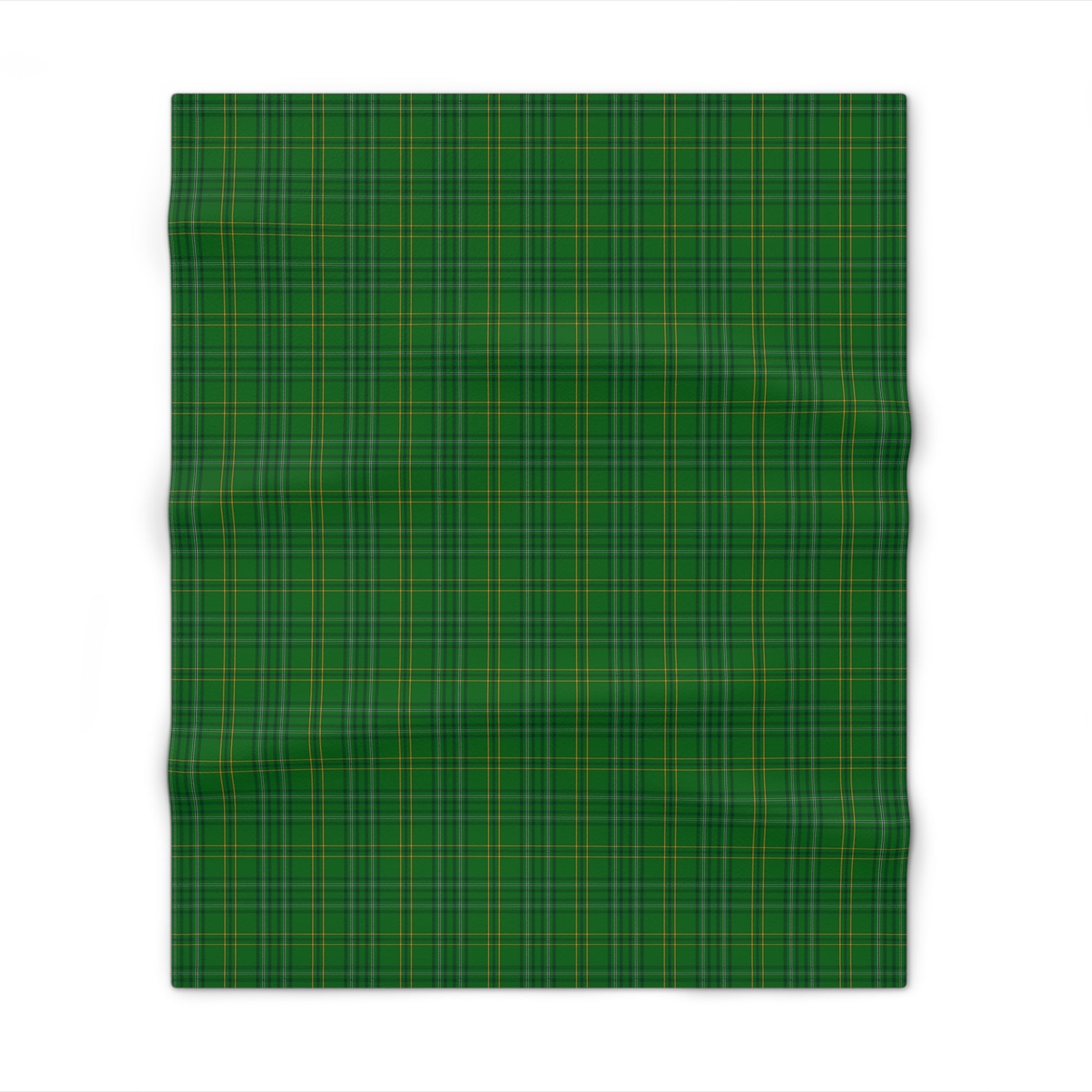 Irish County Wexford Tartan Throw Blanket
