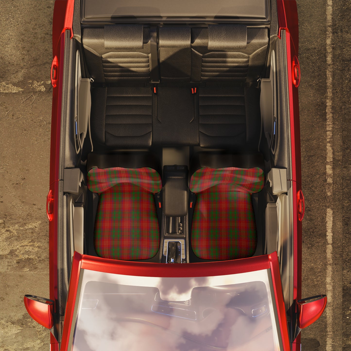 Clan Burns Tartan Car Seat Covers