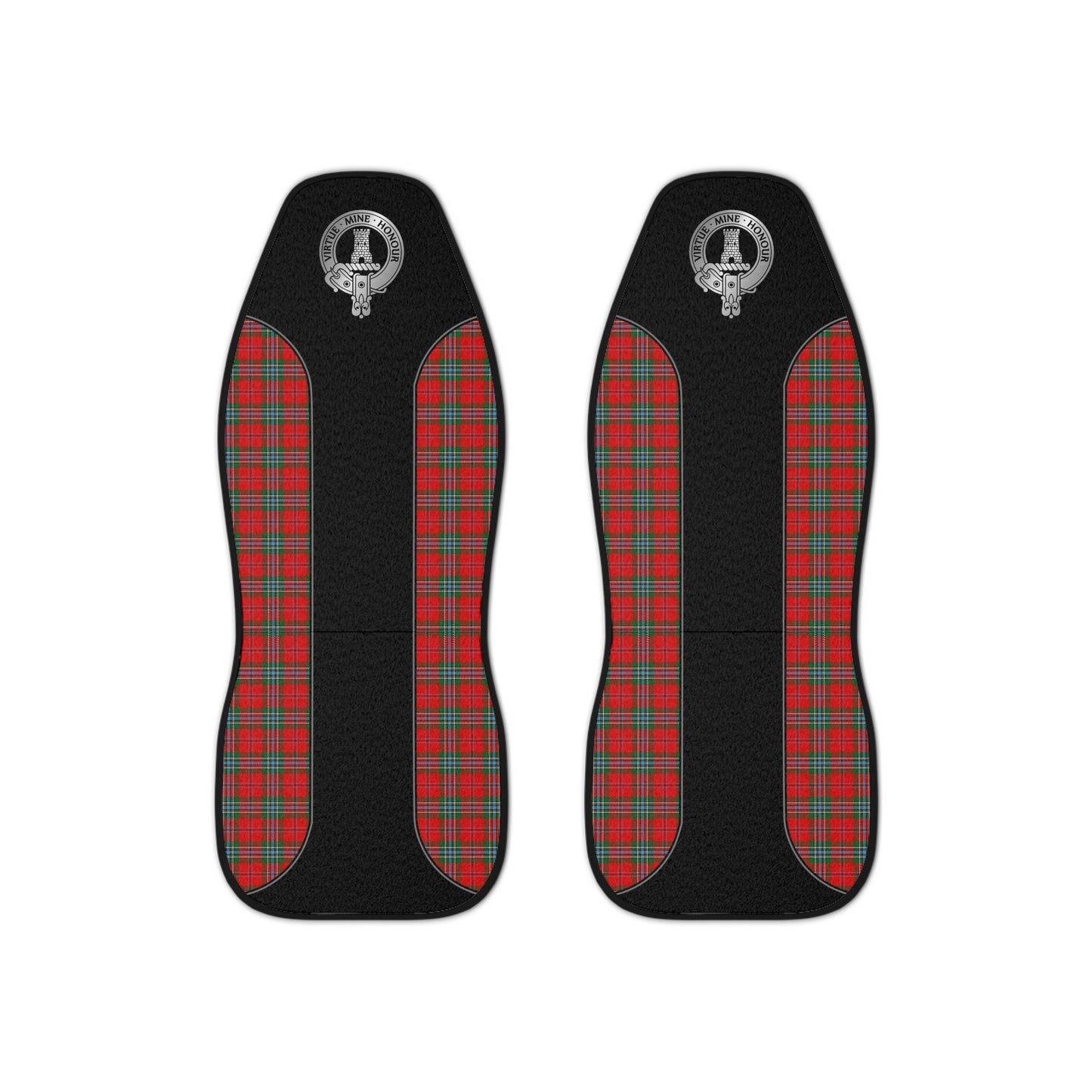 Clan MacLean Crest & Tartan Car Seat Covers