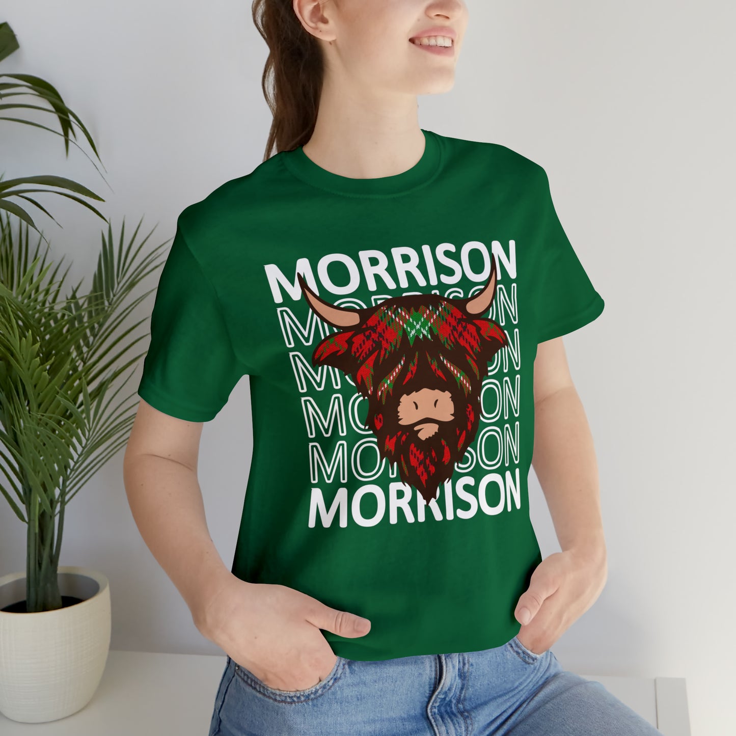 Clan Morrison | Hairy Coo | Unisex T-Shirt