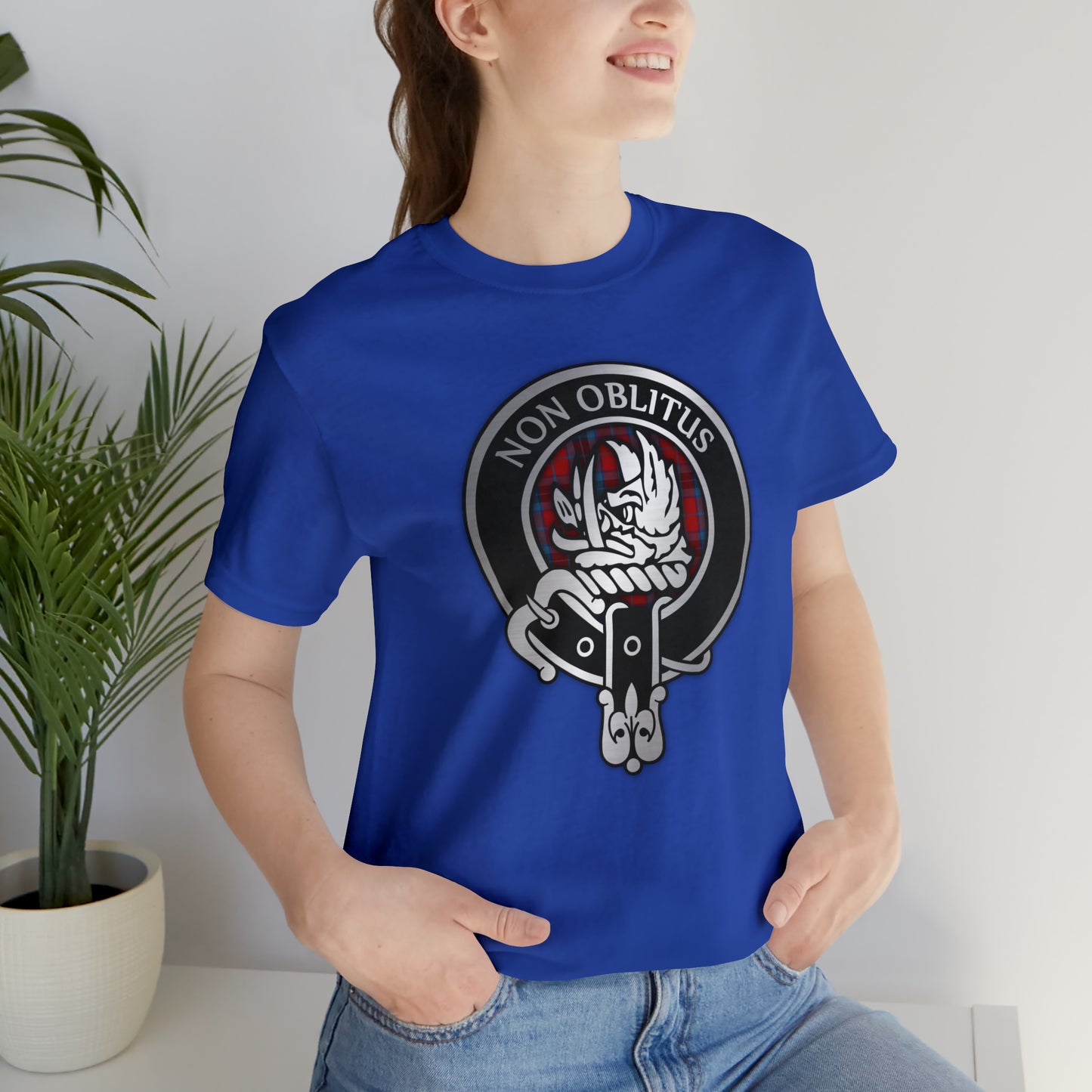 Clan MacTavish Crest & Tartan | Unisex T-Shirt