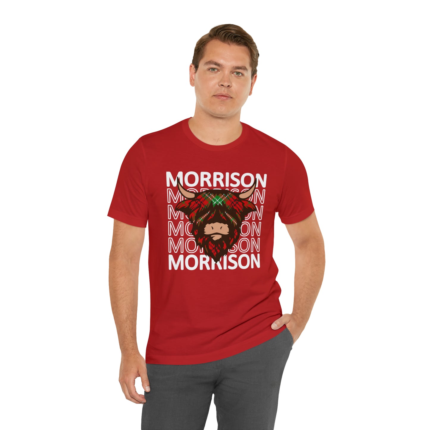 Clan Morrison | Hairy Coo | Unisex T-Shirt