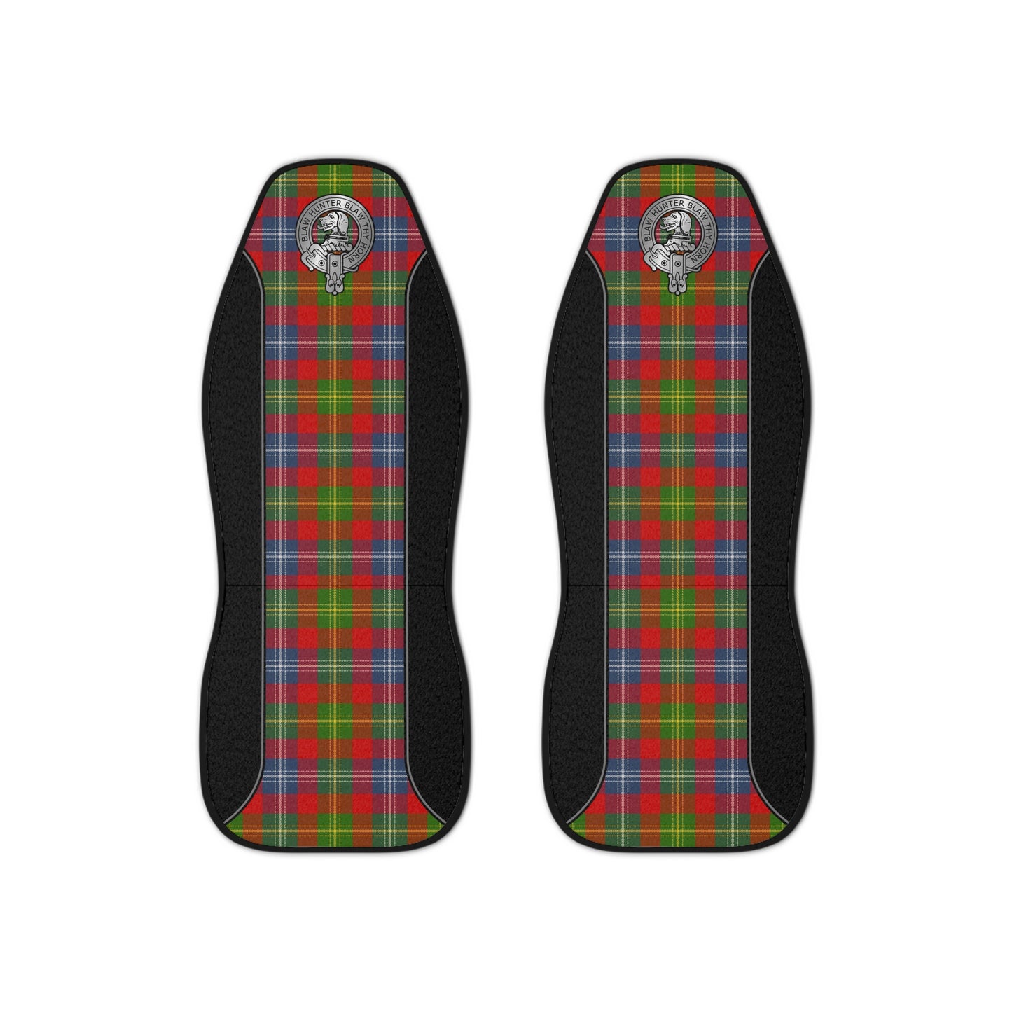 Clan Forrester Crest & Tartan Car Seat Covers