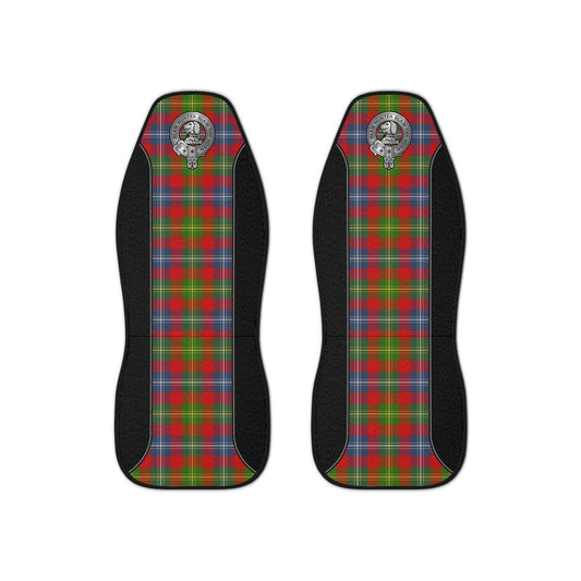 Clan Forrester Crest & Tartan Car Seat Covers