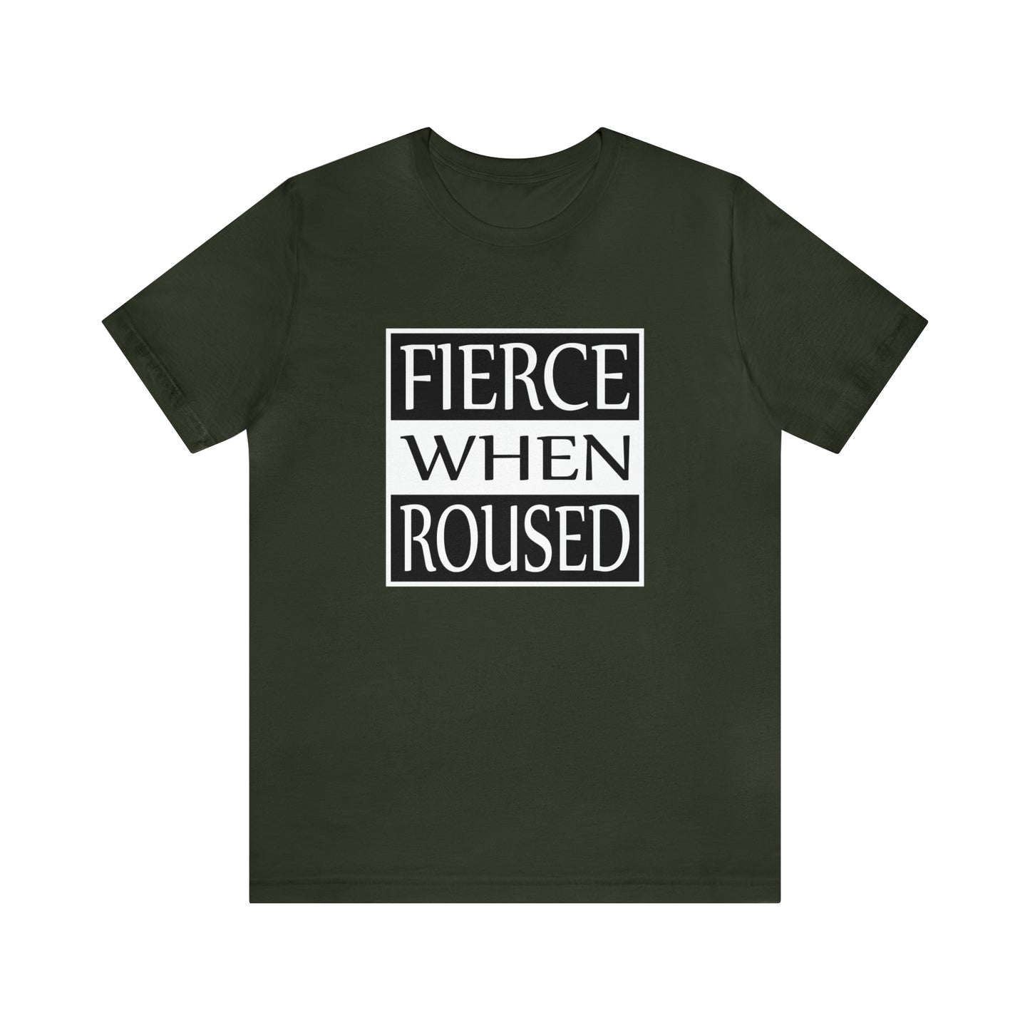 Clan Donnachaidh War Cry | Fierce When Roused | Unisex T-Shirt