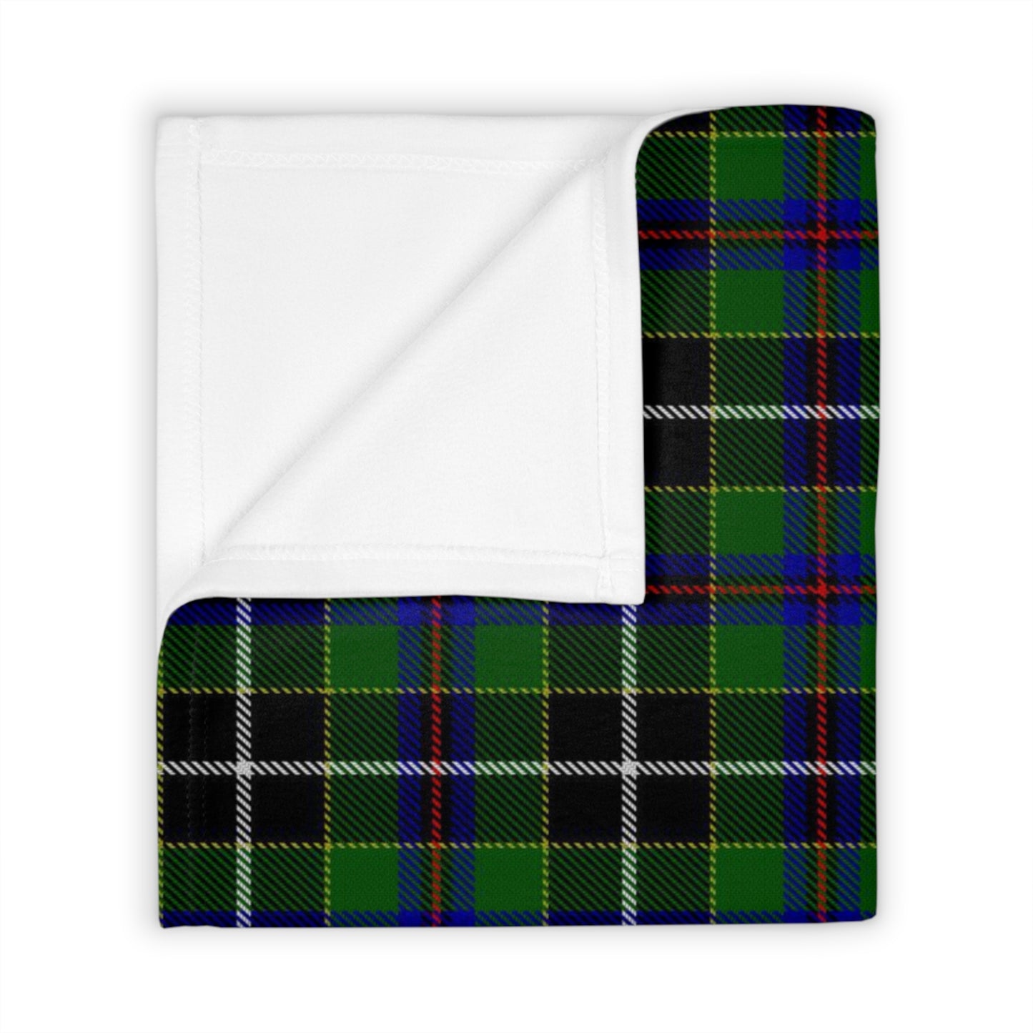 Cornish National Hunting Tartan Throw Blanket