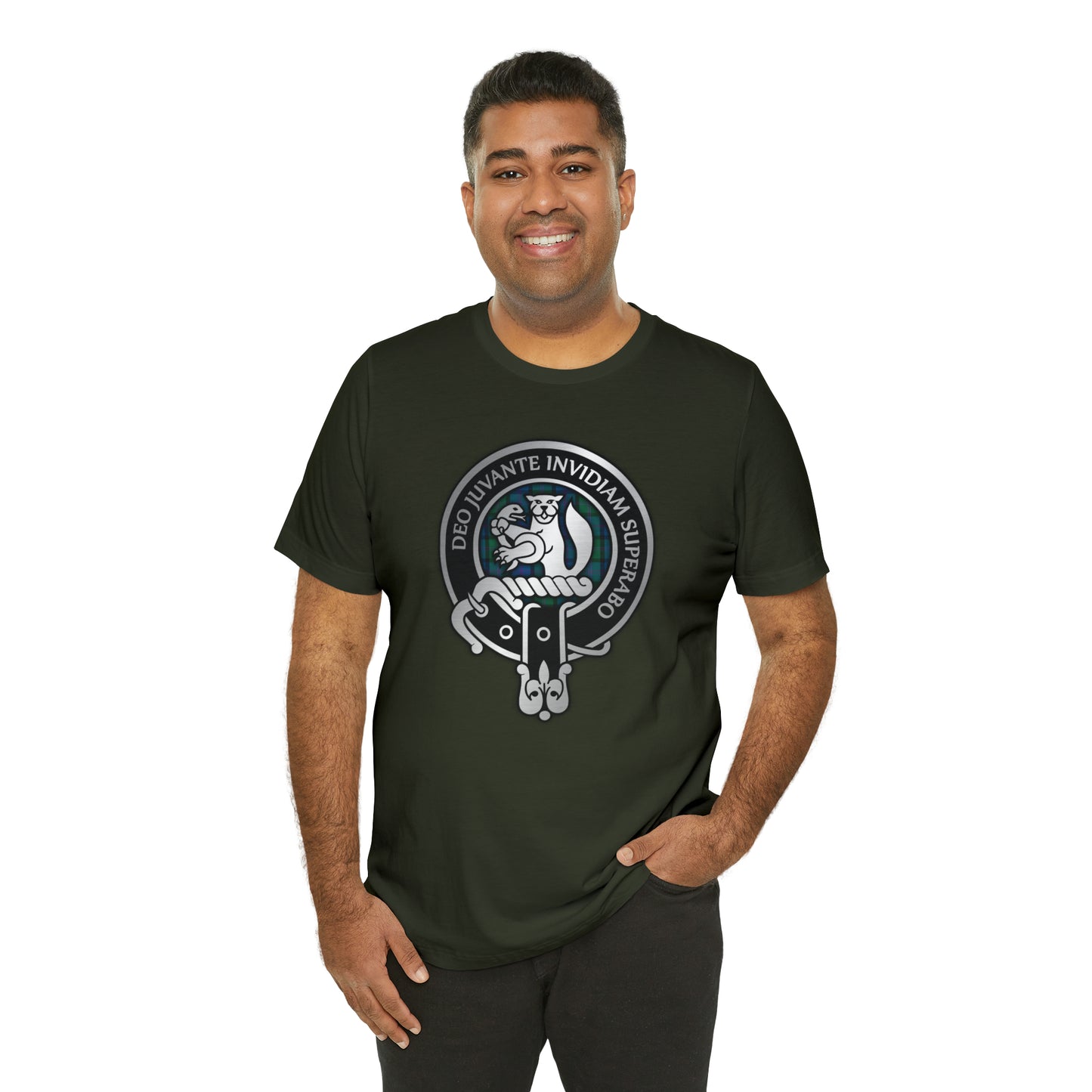 Clan MacThomas Crest & Tartan | Unisex T-Shirt