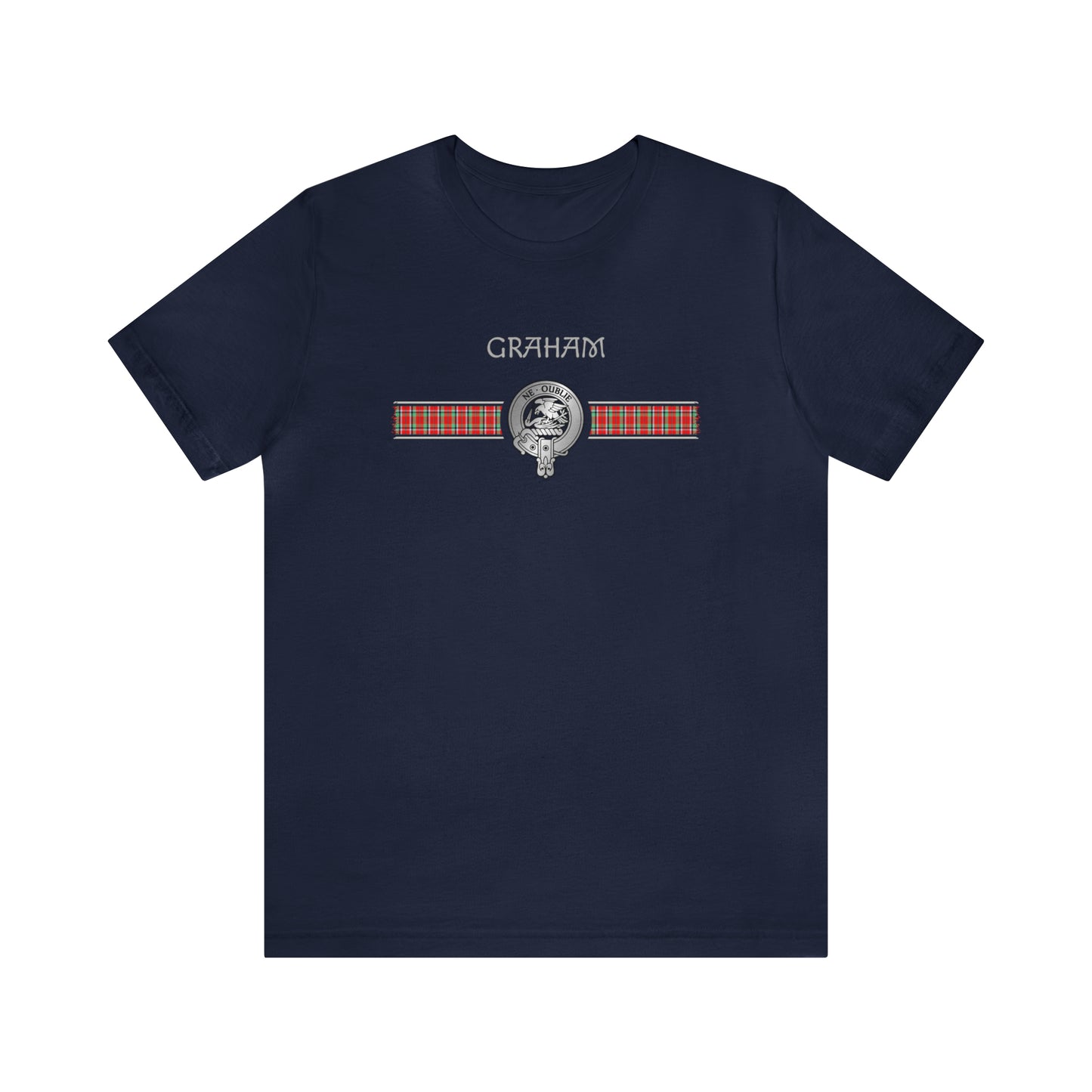 Clan Graham Crest & Tartan | Unisex T-Shirt