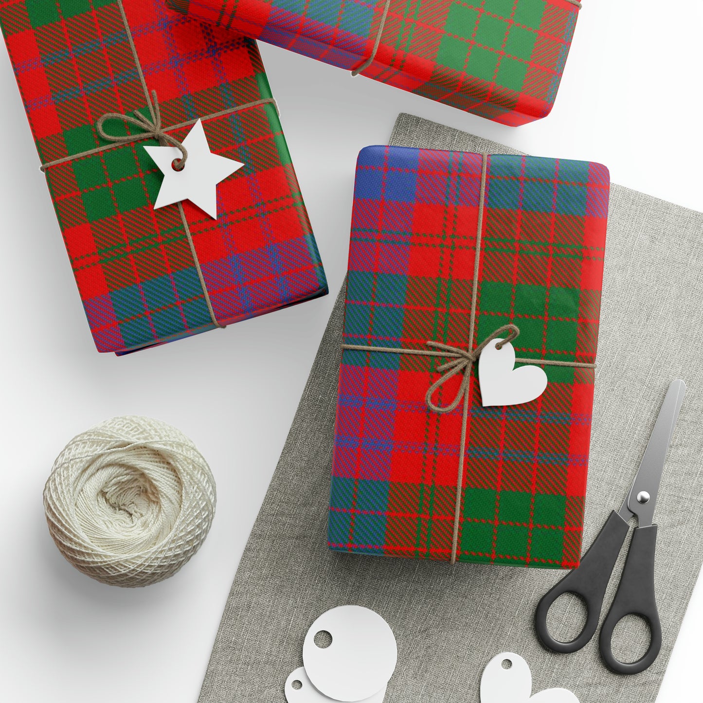 Clan Ross Tartan Wrapping Papers