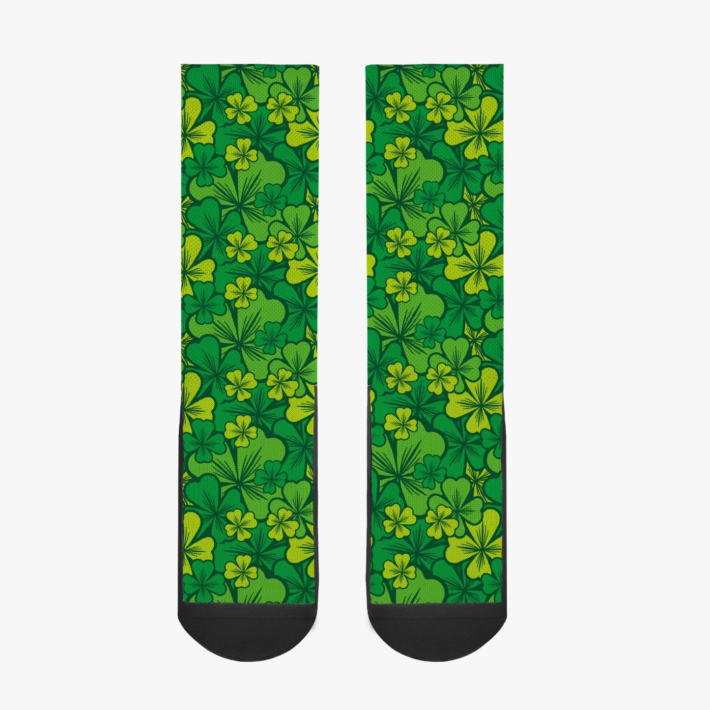 Irish Shamrock Reinforced Sports Socks