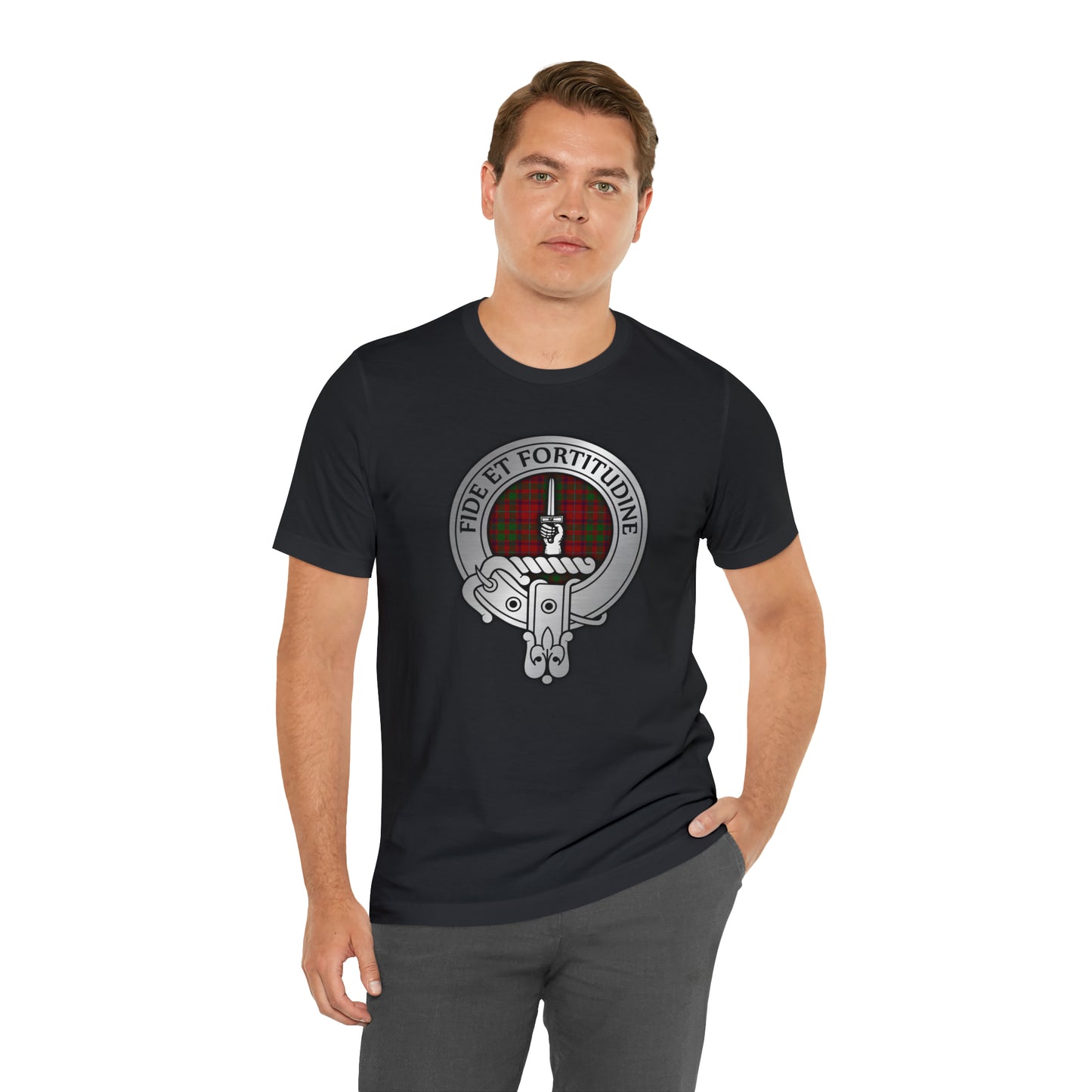 Clan Shaw Crest & Tartan | Unisex T-Shirt