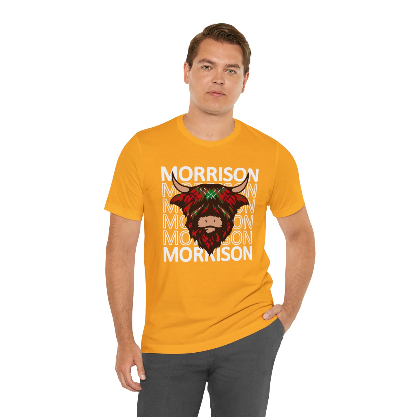 Clan Morrison | Hairy Coo | Unisex T-Shirt