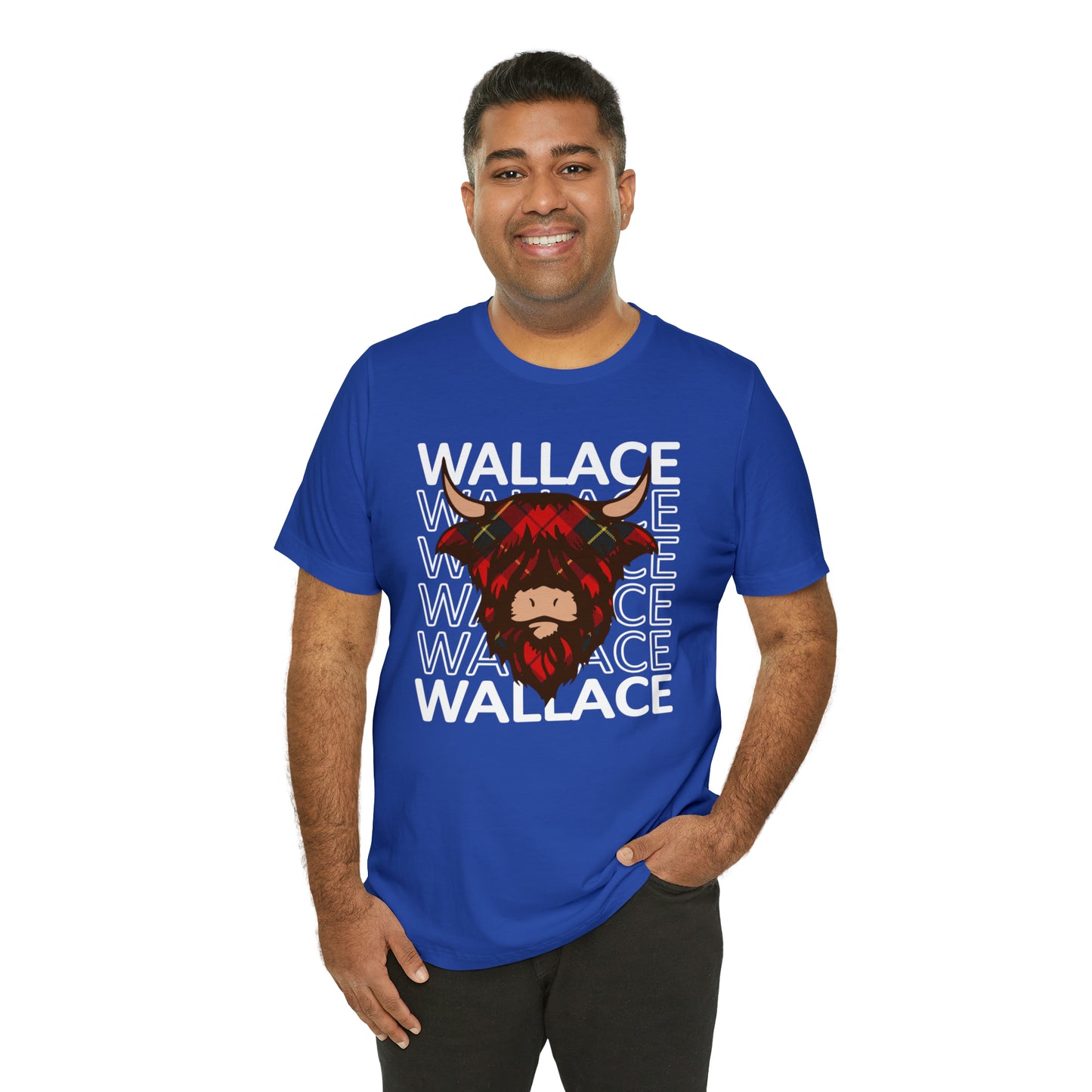 Clan Wallace | Hairy Coo | Unisex T-Shirt