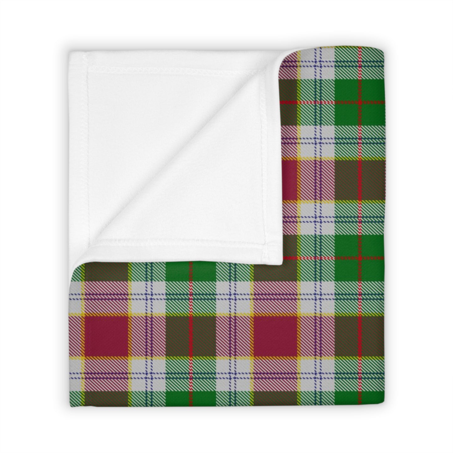 Cornish Family Tartan - Rosevear Throw Blanket