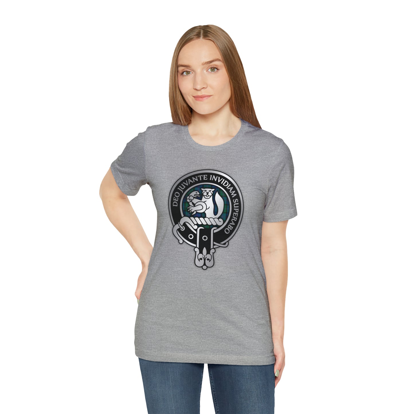 Clan MacThomas Crest & Tartan | Unisex T-Shirt