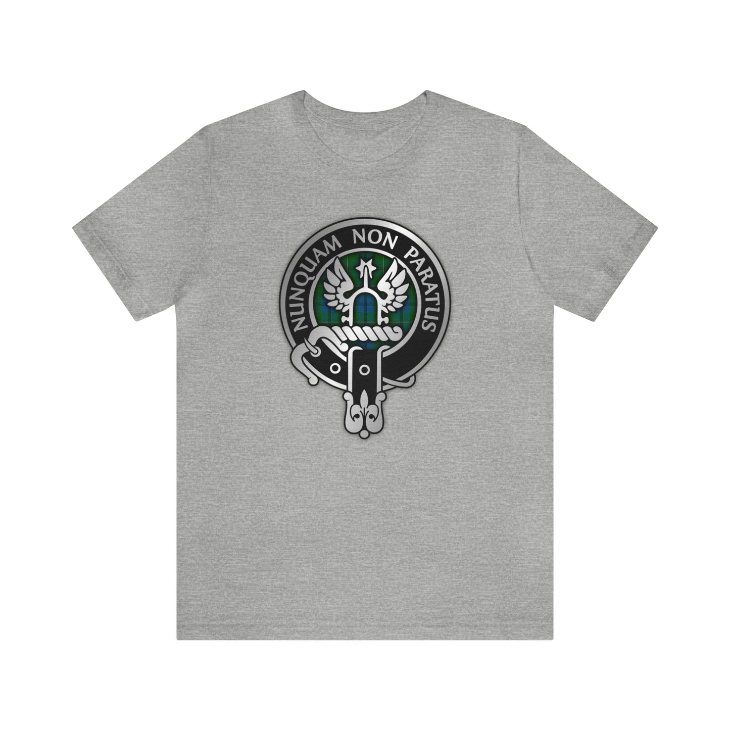 Clan Johnstone Crest & Tartan | Unisex T-Shirt