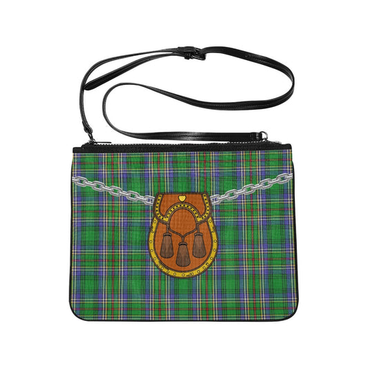 Clan Cockburn Tartan Kilt Clutch Bag
