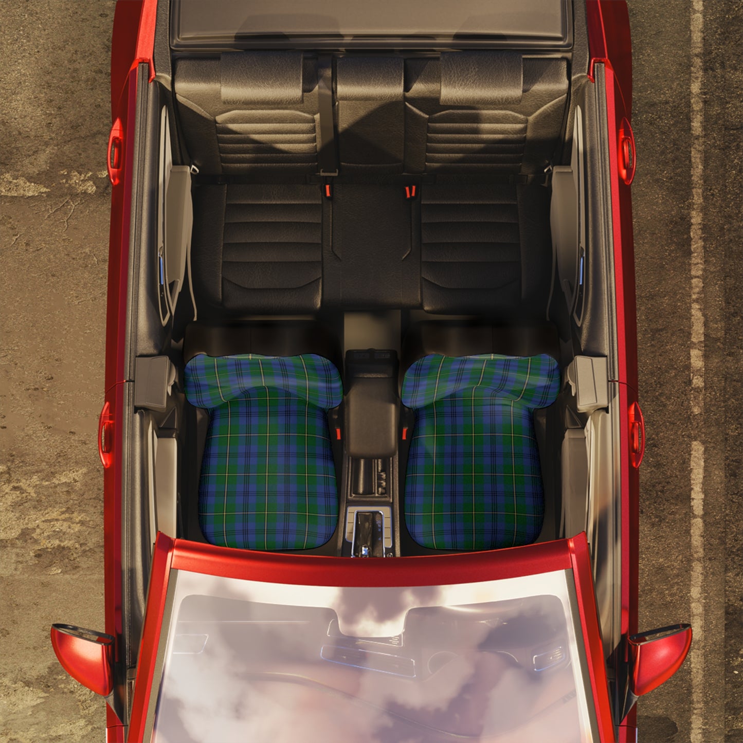 Clan Johnstone Tartan Car Seat Covers