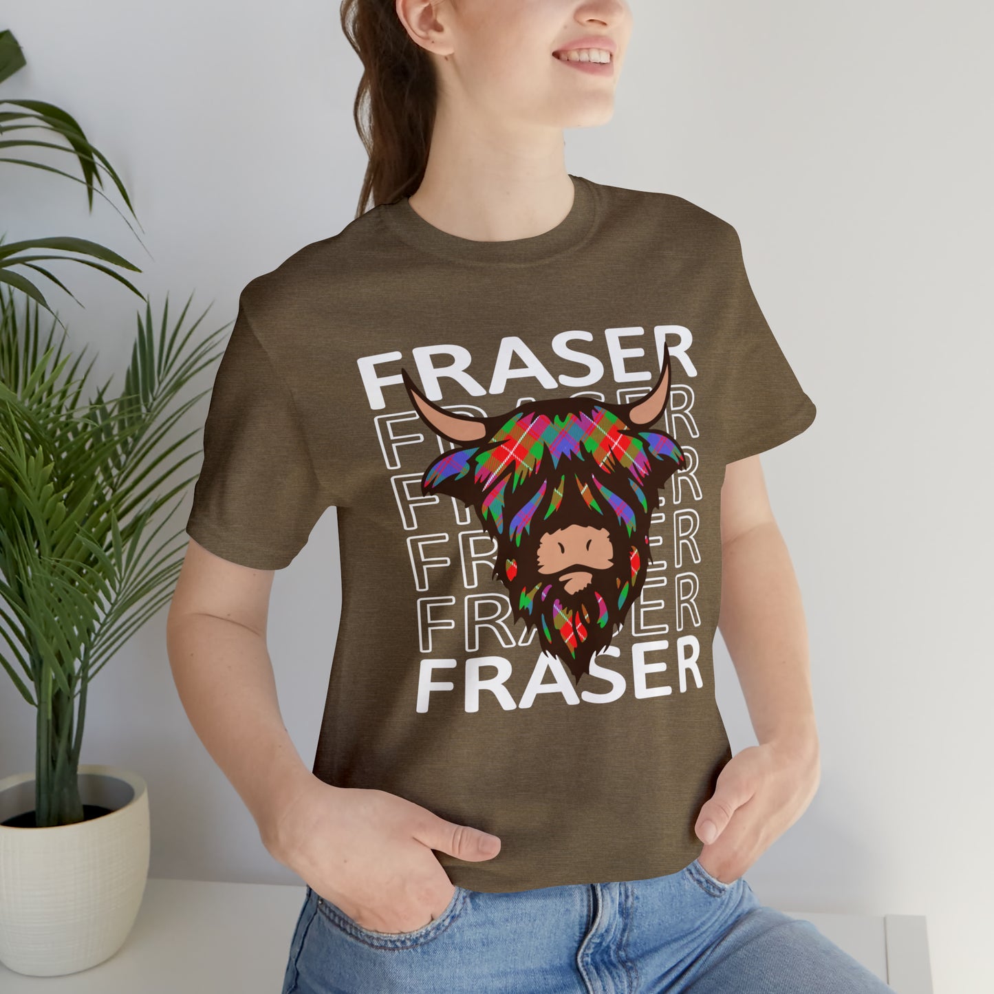 Clan Fraser | Hairy Coo | Unisex T-Shirt