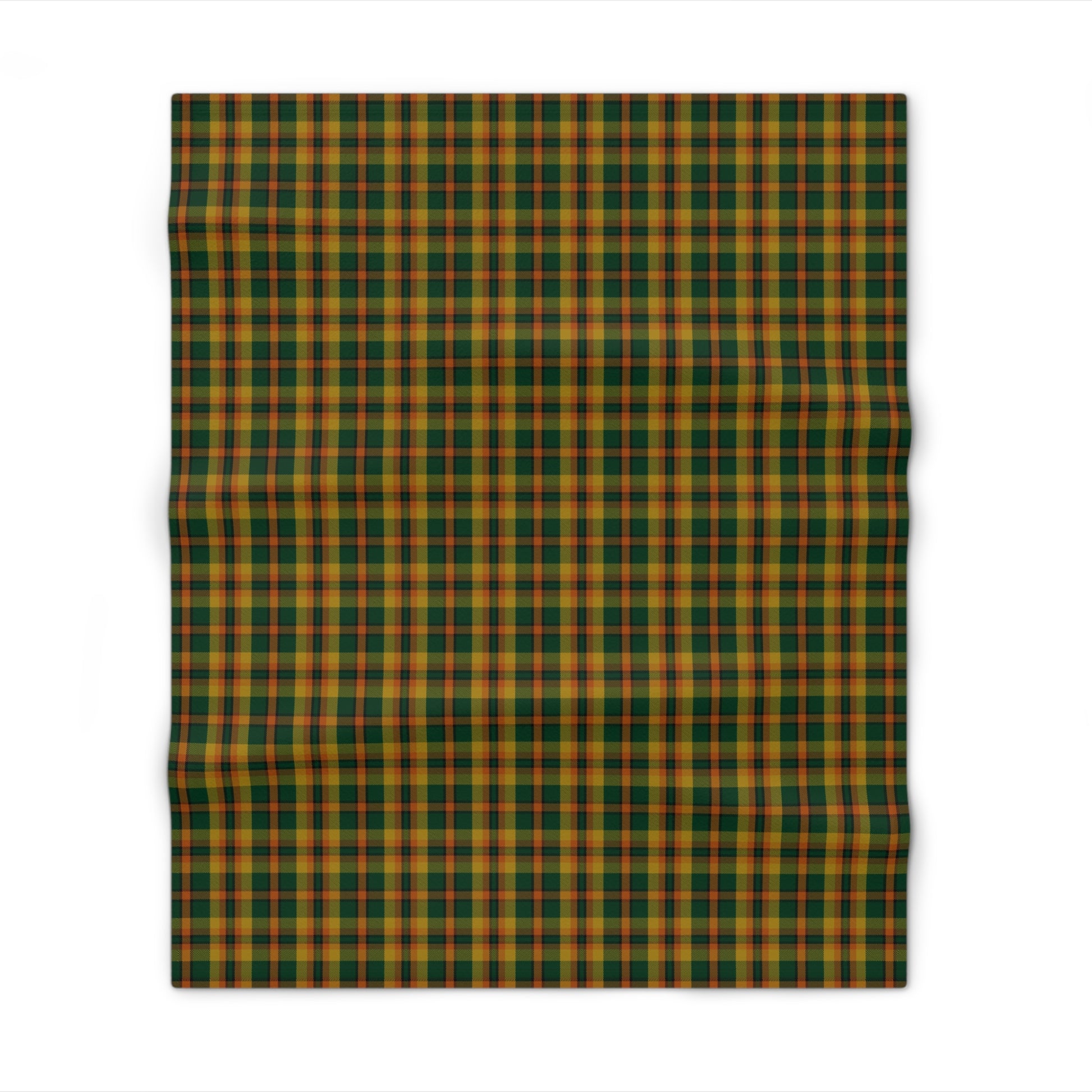 Irish County Derry Tartan Throw Blanket