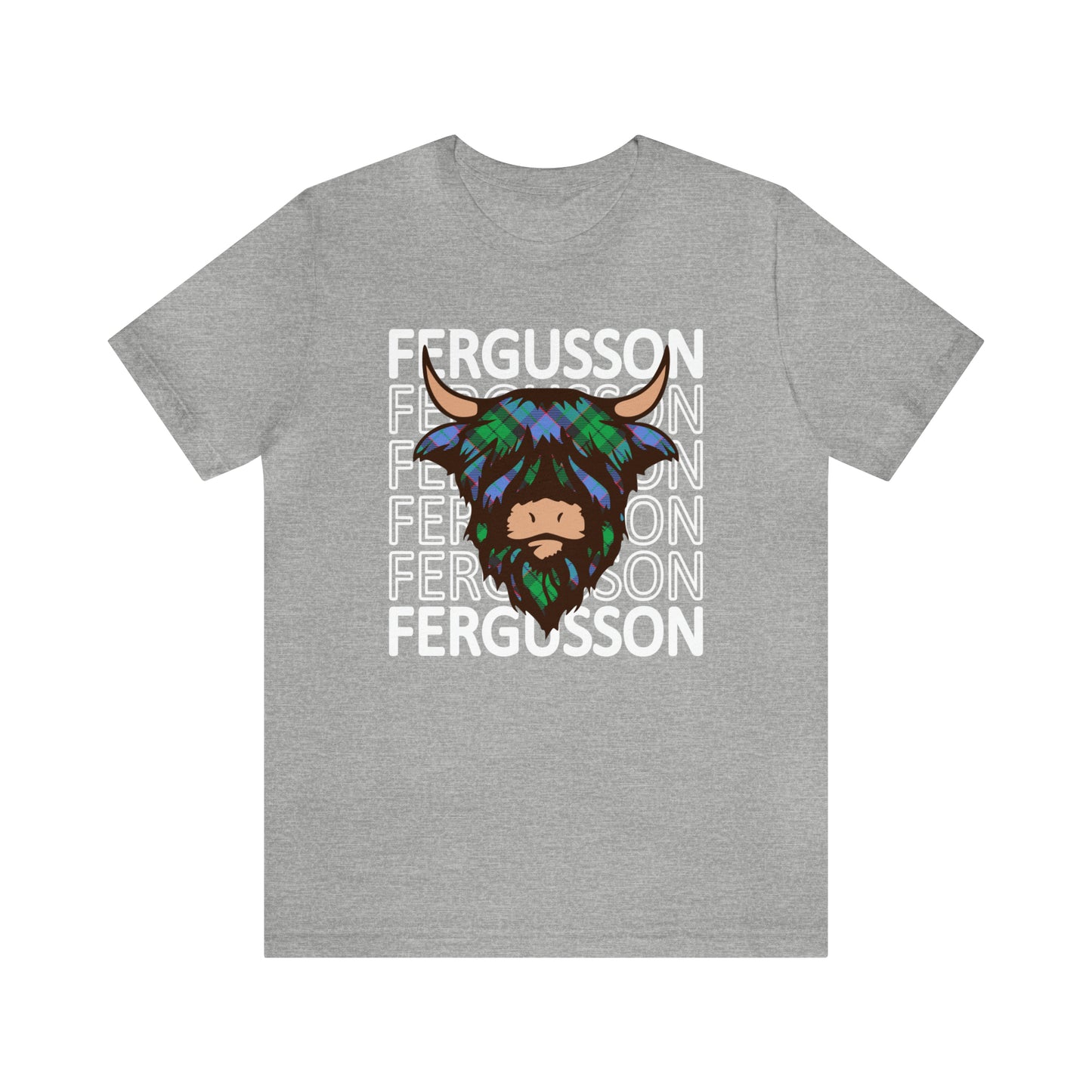 Clan Fergusson | Hairy Coo | Unisex T-Shirt