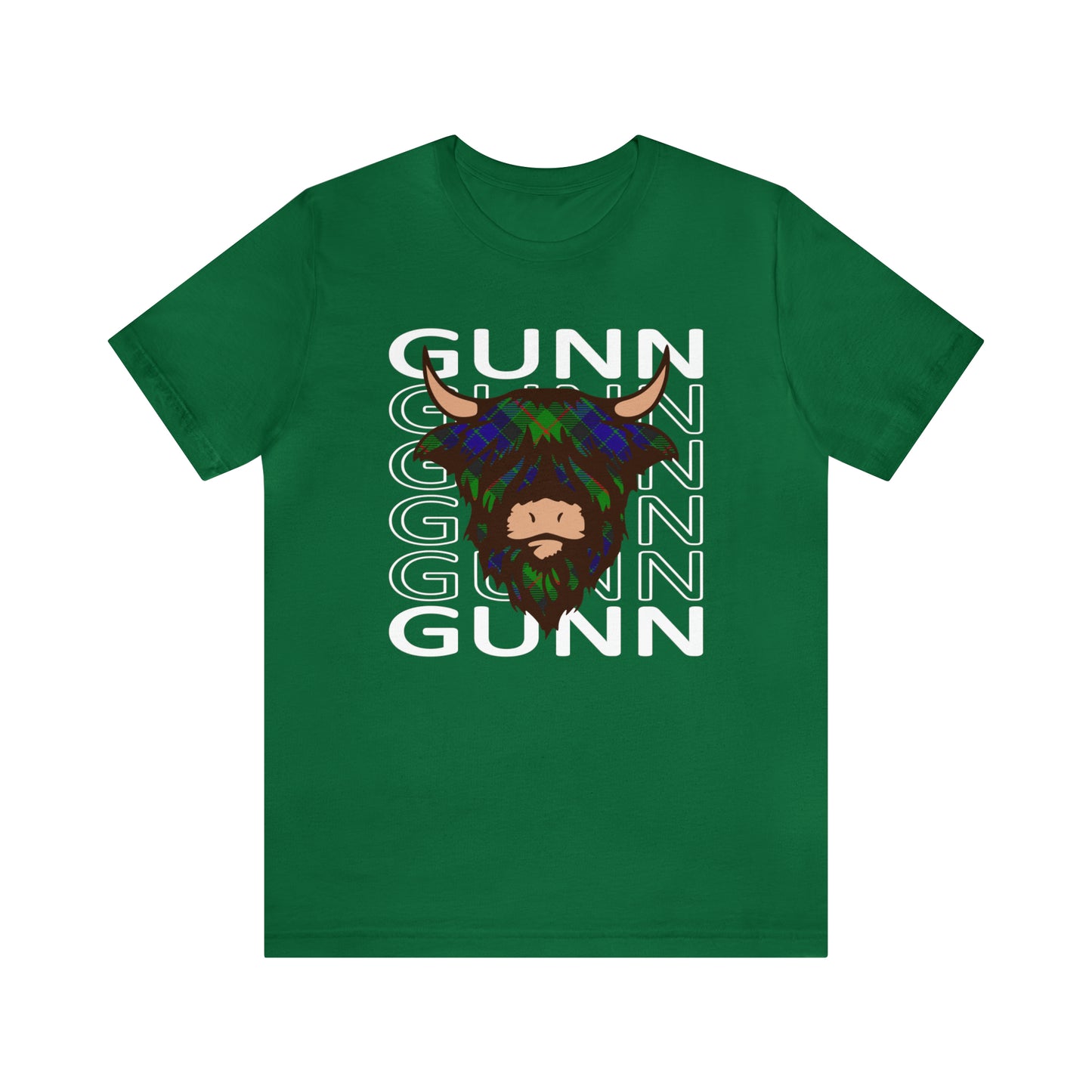 Clan Gunn | Hairy Coo | Unisex T-Shirt