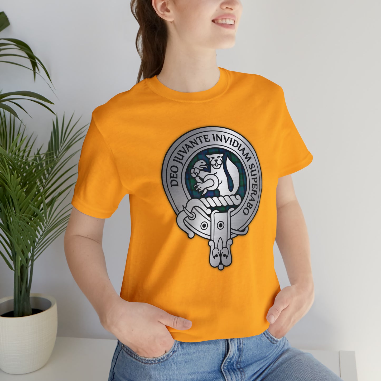 Clan MacThomas Crest & Tartan | Unisex T-Shirt