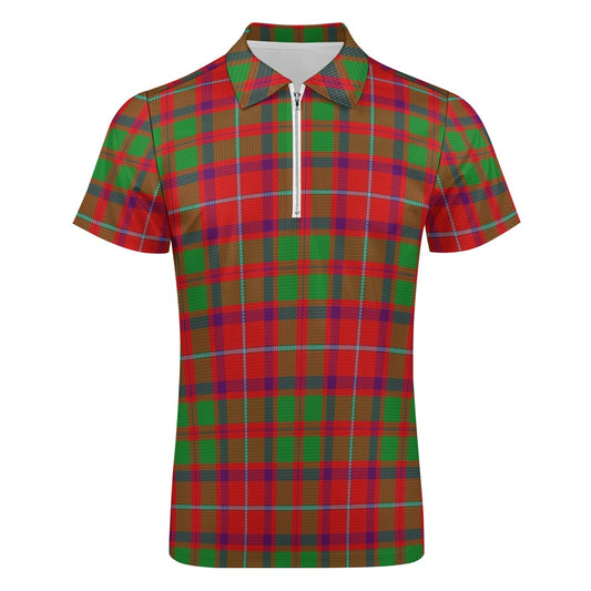 Clan Shaw Tartan Short sleeve polo shirt