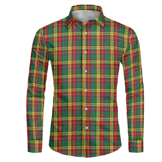 Clan Buchanan Tartan Men's long-sleeved shirt