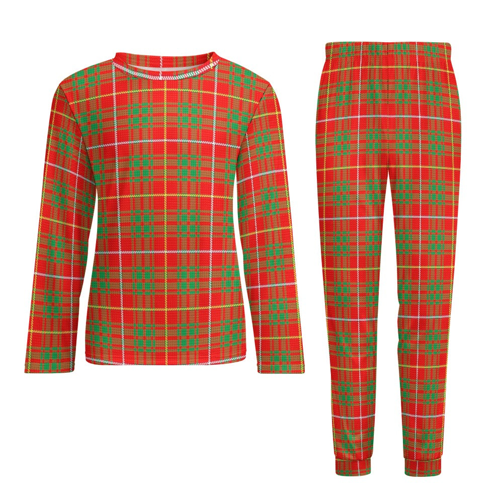 Clan Bruce Tartan Men's Pajama suit