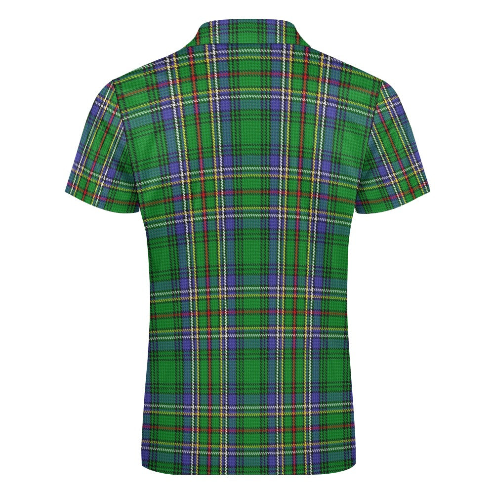 Clan Cockburn Tartan Short sleeve polo shirt