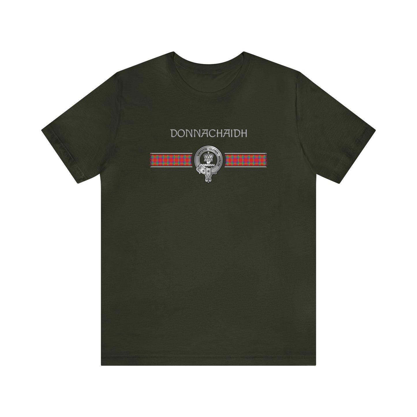 Clan Donnachaidh Crest & Tartan | Unisex T-Shirt