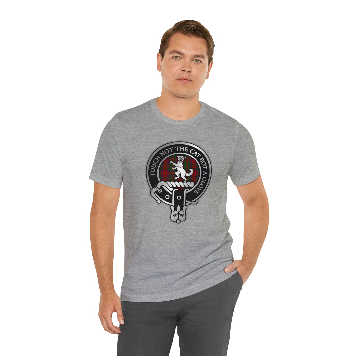 Clan MacIntosh | MacKintosh Crest & Tartan | Unisex T-Shirt